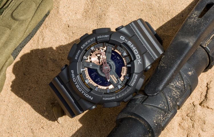 Casio G SHOCK GA110RG 1A