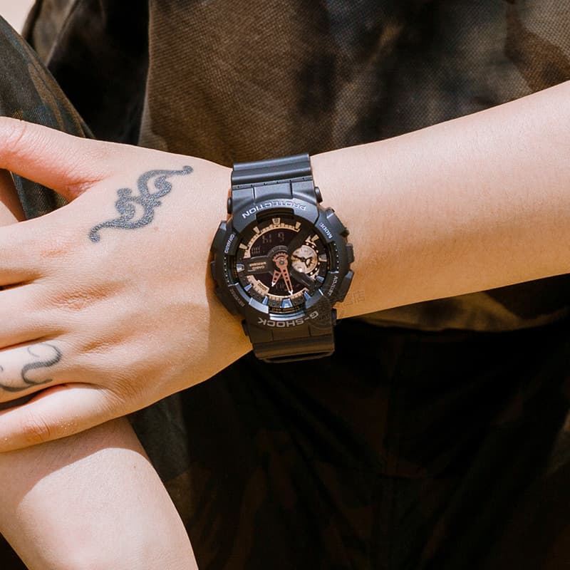 Casio G SHOCK GA110RG 1A