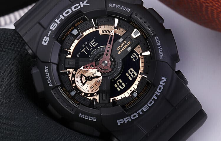 Casio G SHOCK GA110RG 1A