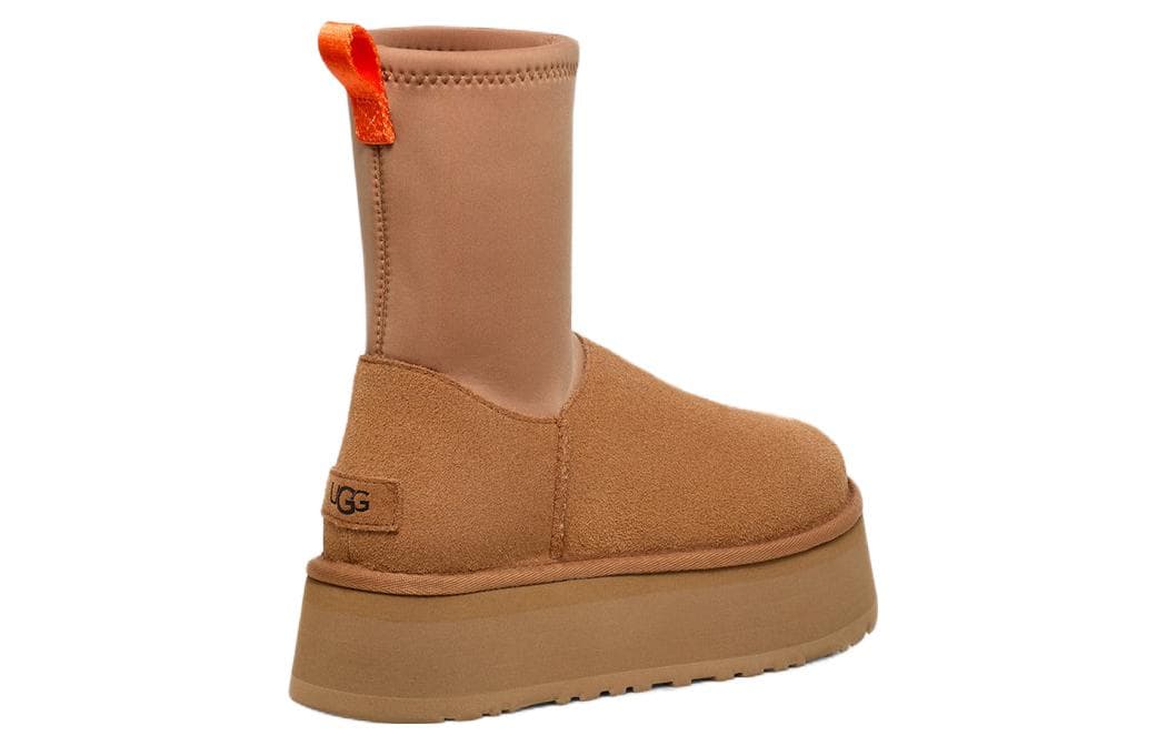UGG Classic Dipper Boot Каштановые женские