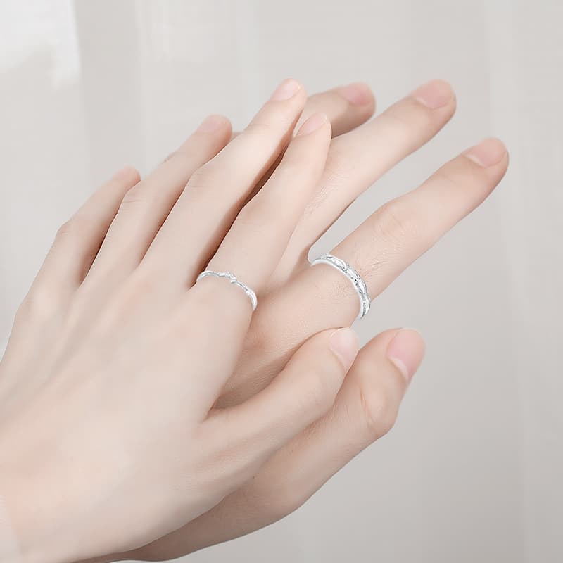 СОЧНЫЙ ВИНОГРАД S999 Серебряные кольца унисекс