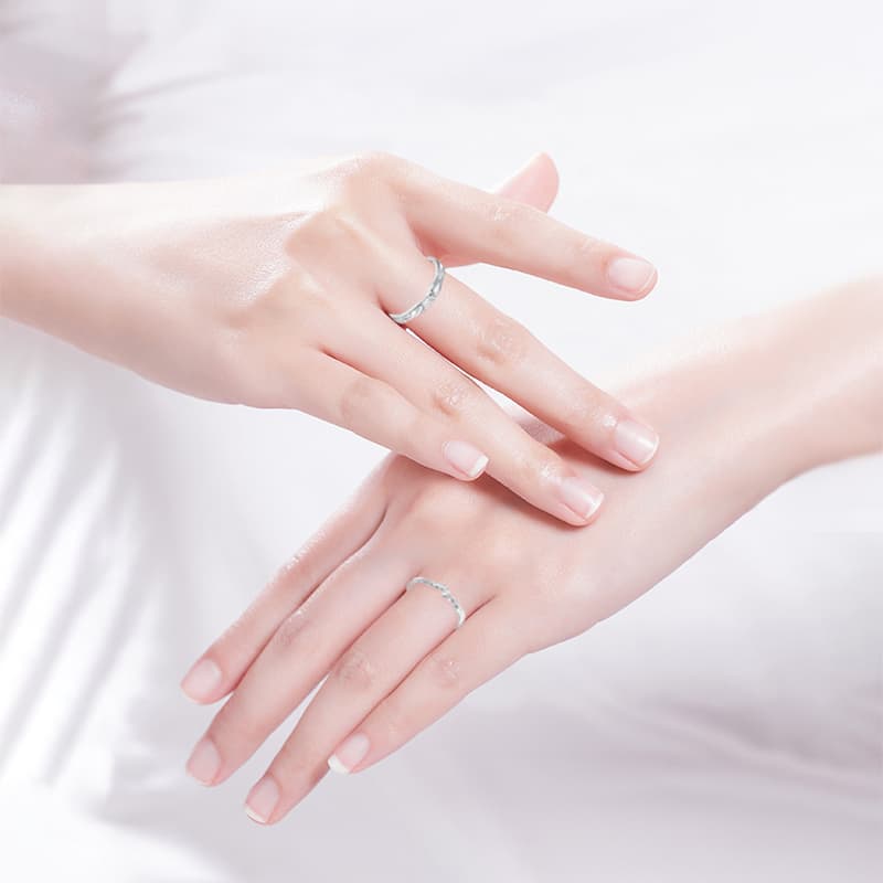 СОЧНЫЙ ВИНОГРАД S999 Серебряные кольца унисекс