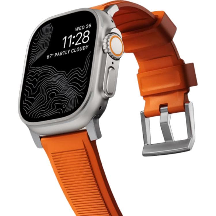 Ремешок для часов Biaodaige, совместимый с Apple, силиконовый материал