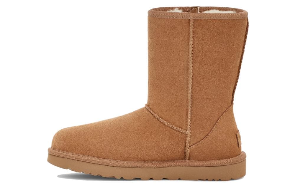 UGG Classic Short Bailey Zip 'Chestnut' Women's
