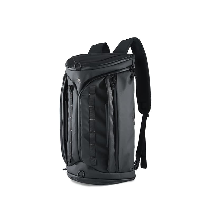 GYXX Сумка из техно-кожи с мембраной, сумка через плечо, сумка через плечо, рюкзак большого размера, унисекс, черный/белый/серый