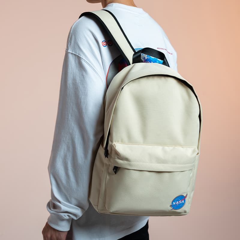 Нейлоновый рюкзак TURN UP Regular унисекс, коричневый