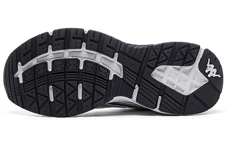 Kappa Wing Износостойкие и легкие кроссовки с низким верхом для городских поездок на работу, унисекс, серо-белые