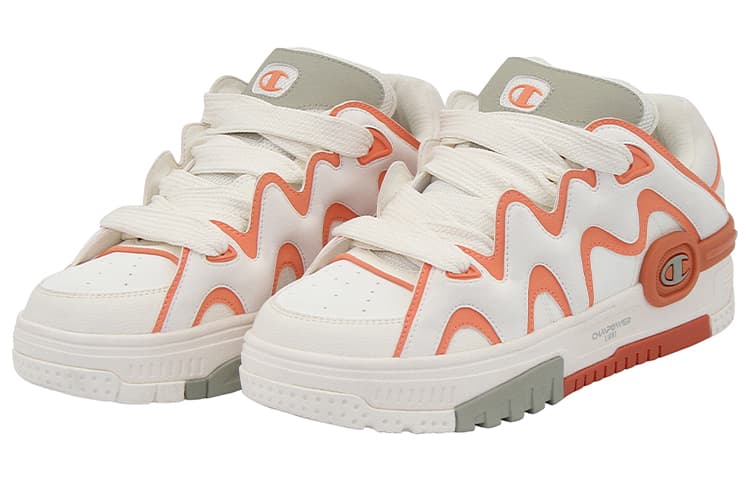 Кроссовки для скейтборда Champion WavySkate V1, женские, оранжевые