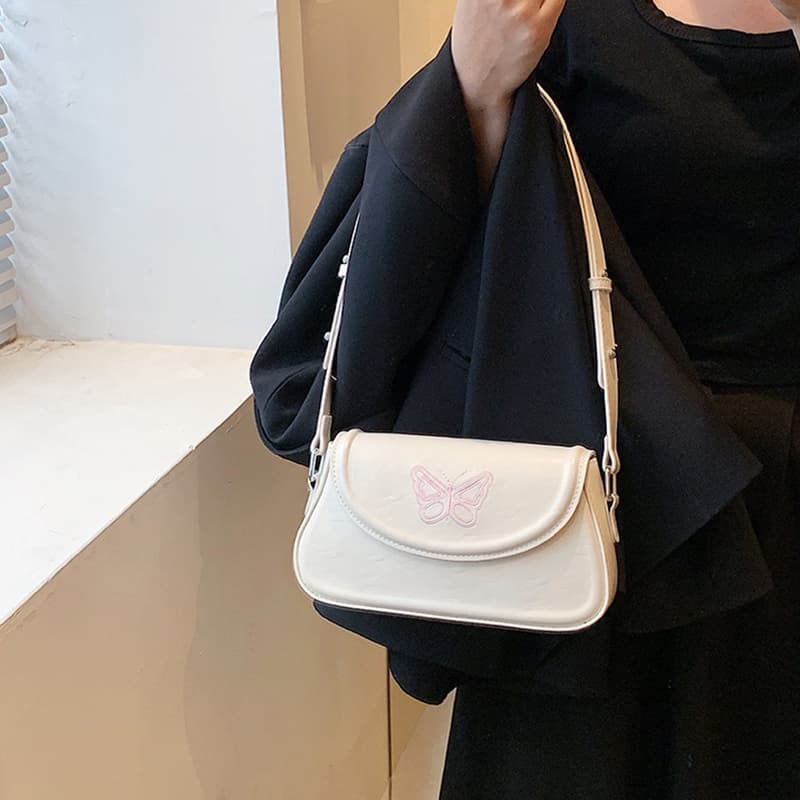 JANE KLAIN Маленькая квадратная сумка из искусственной кожи Сумка на плечо Обычная женская белая/розовая/черная