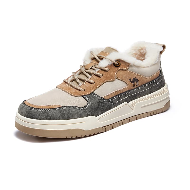 Мужские термостойкие нескользящие низкие туфли для скейтборда CAMEL, цвета хаки