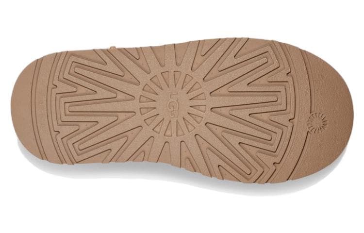 Классический свитер UGG с буквенным принтом, каштановые женские женские