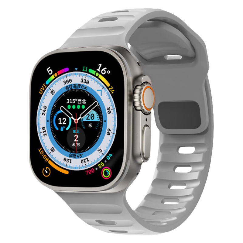 Ремешок IBOANN, резиновый материал, совместимый с Apple