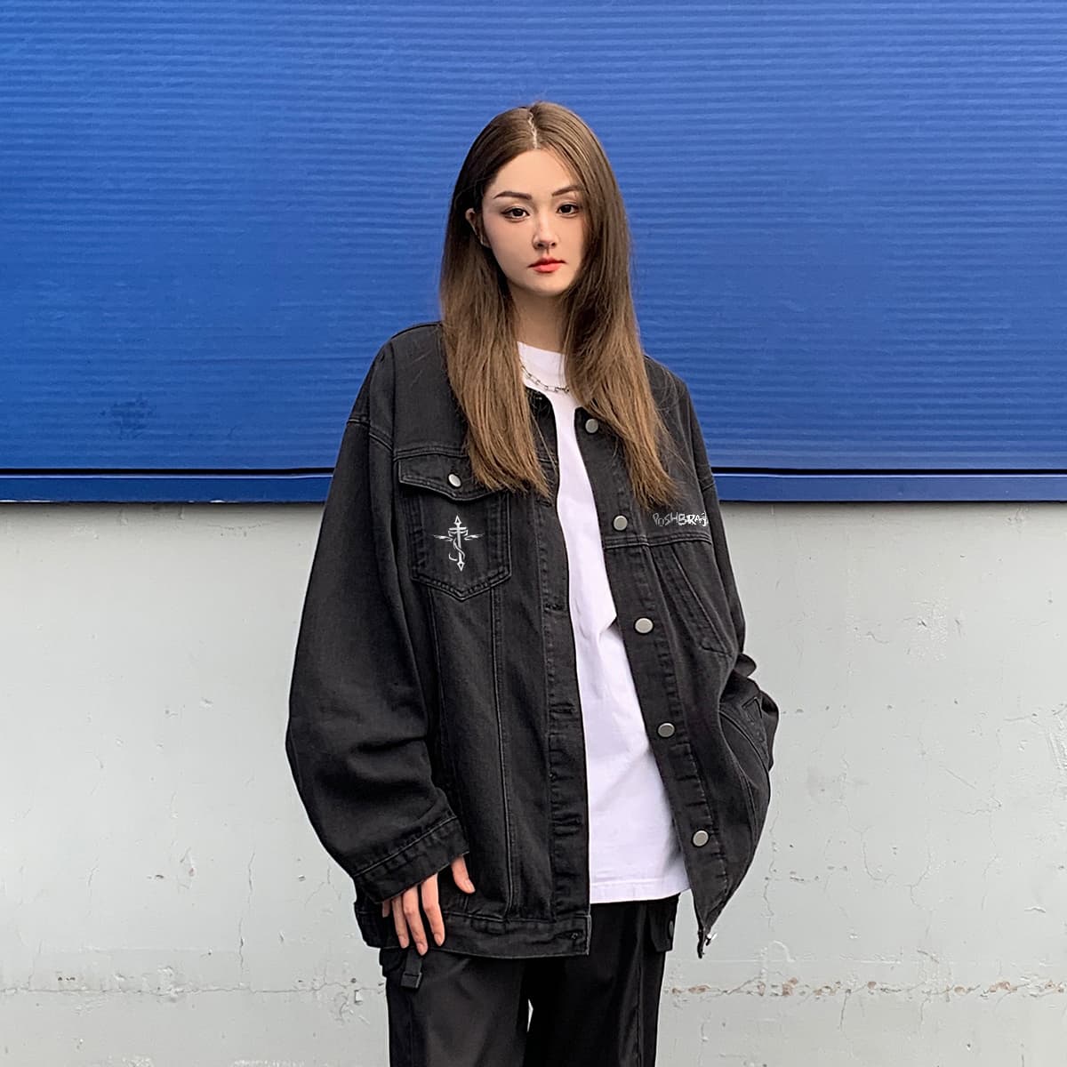 Джинсовые куртки Poshbrain унисекс