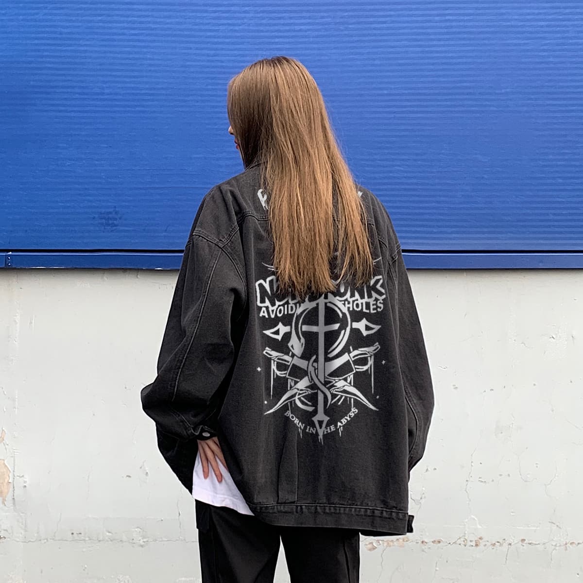 Джинсовые куртки Poshbrain унисекс