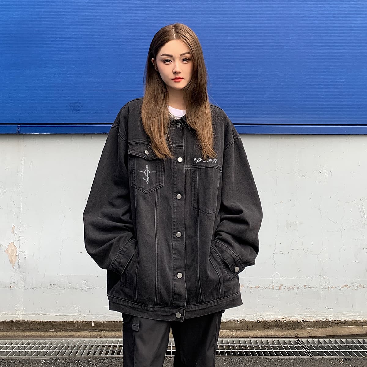 Джинсовые куртки Poshbrain унисекс