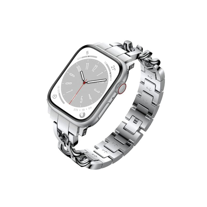Ремешок Biaodaige, совместимый с Apple, материал из нержавеющей стали