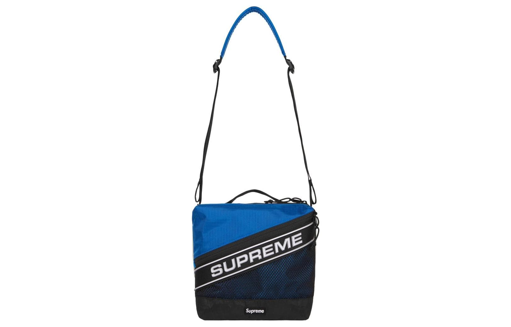 Supreme Waterproof Nylon Crossbody Bag, Shoulder Bag Regular Unisex Blue