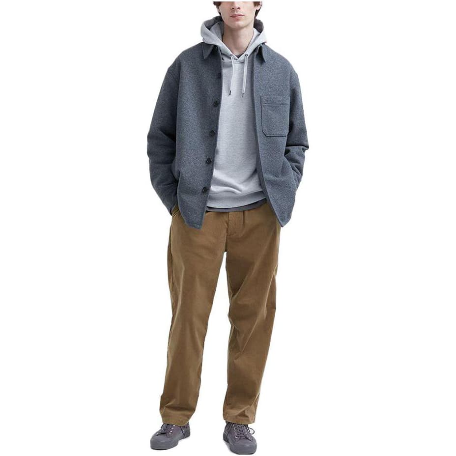 Мужские повседневные брюки UNIQLO светло-коричневого цвета