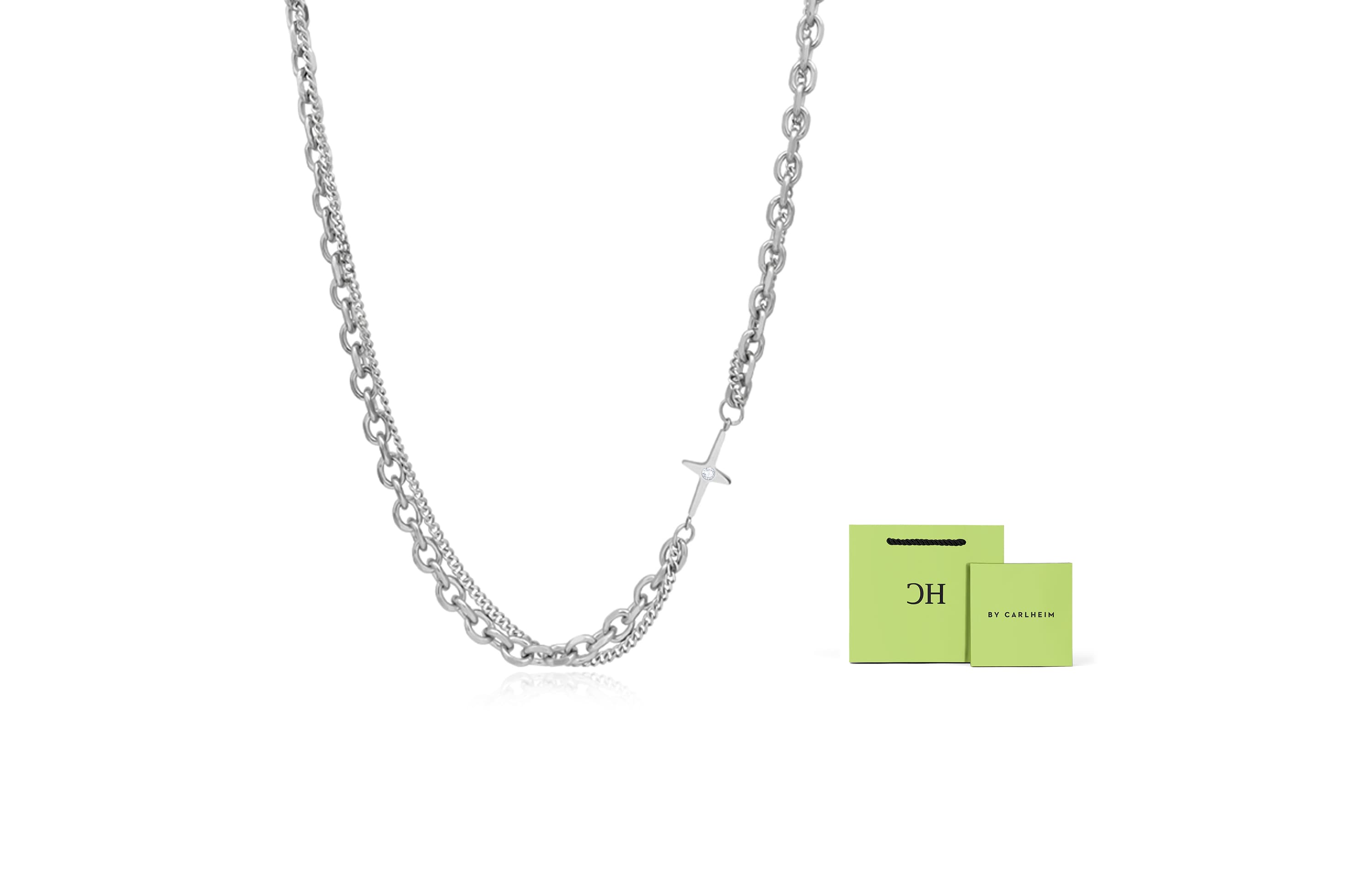 CARLHEIM ожерелья из титановой стали унисекс