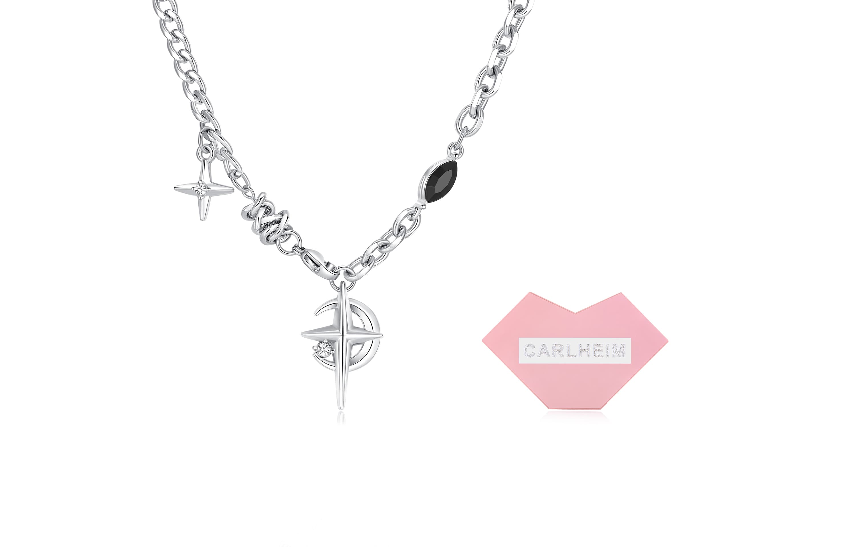 CARLHEIM ожерелья из титановой стали унисекс