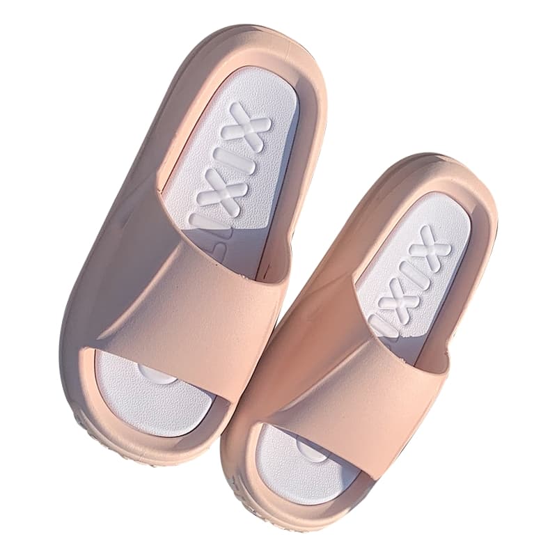 Домашние тапочки в тонкую полоску Desert Brown