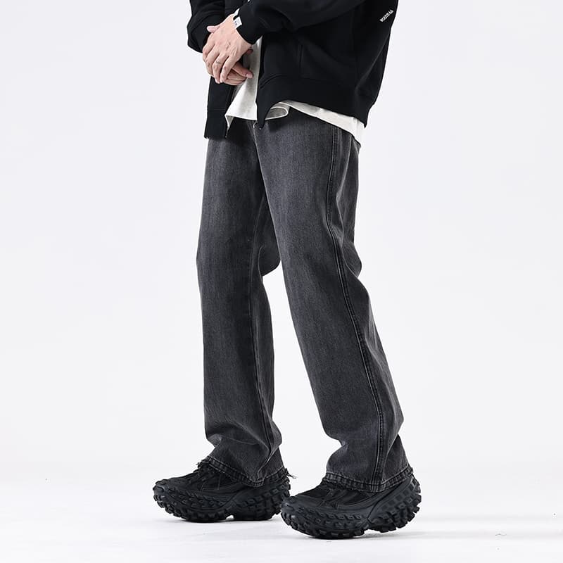 66/ROUTE 66 Джинсы унисекс, черные