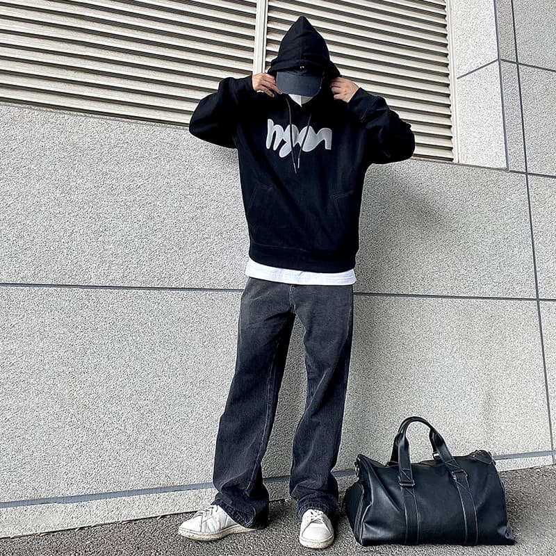 66/ROUTE 66 Джинсы унисекс, черные