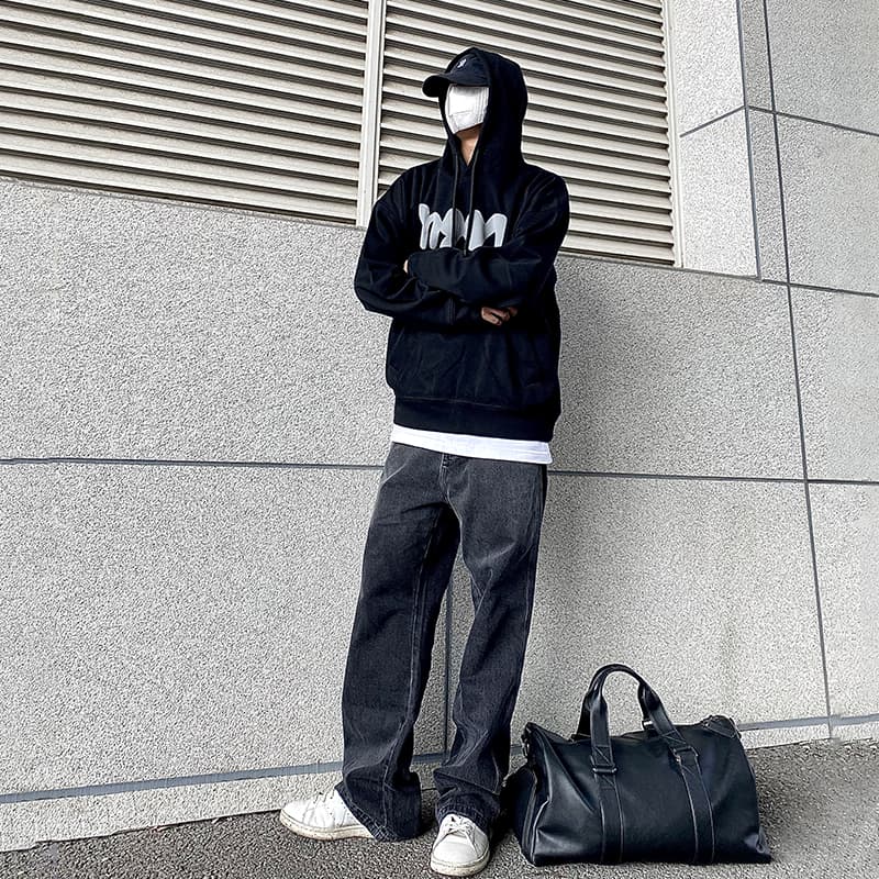 66/ROUTE 66 Джинсы унисекс, черные