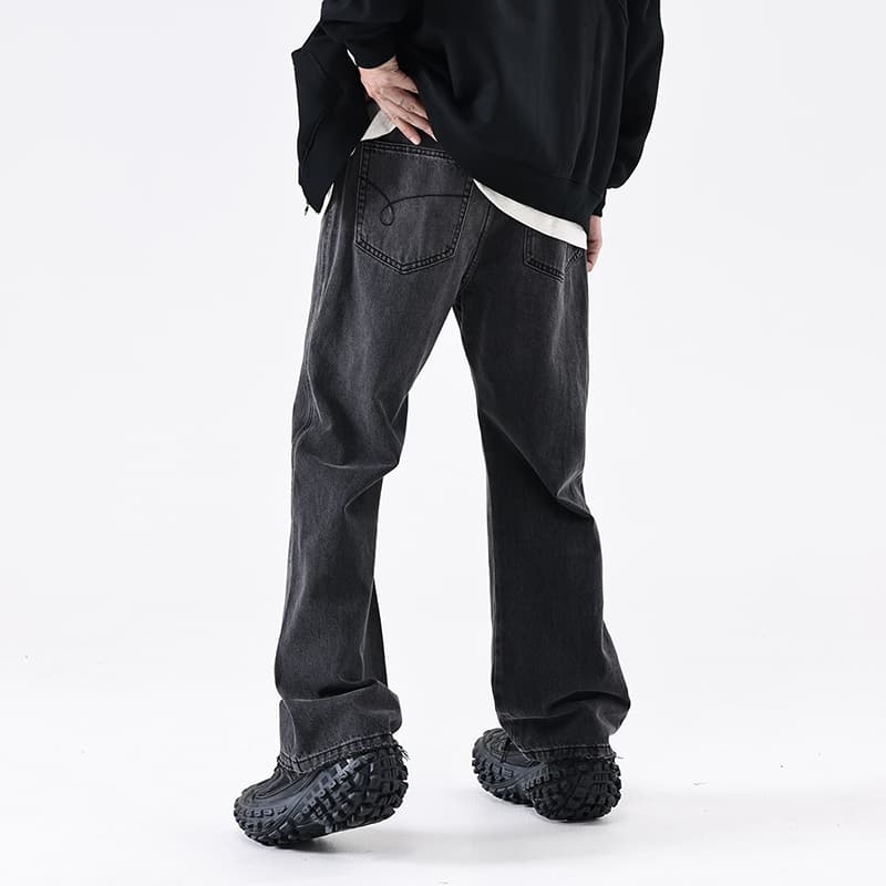 66/ROUTE 66 Джинсы унисекс, черные