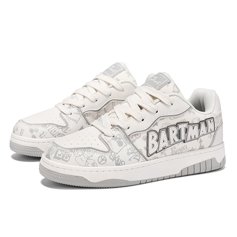 Симпсоны, нескользящие, амортизирующие, устойчивые к истиранию дышащие низкие туфли для скейтборда унисекс