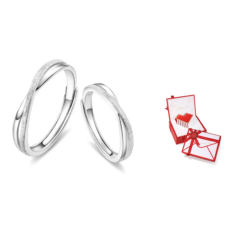 ZSY 999 изящные серебряные кольца унисекс
