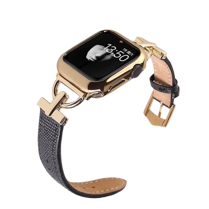 IBOANN Ремешок из натуральной кожи, совместимость с Apple