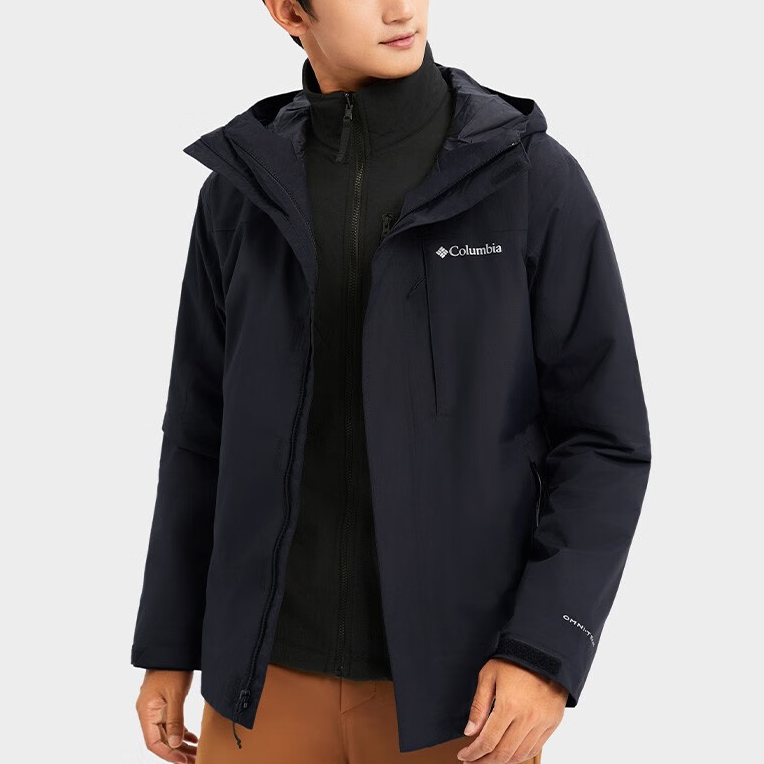 Куртки-ветровки Columbia мужские черные