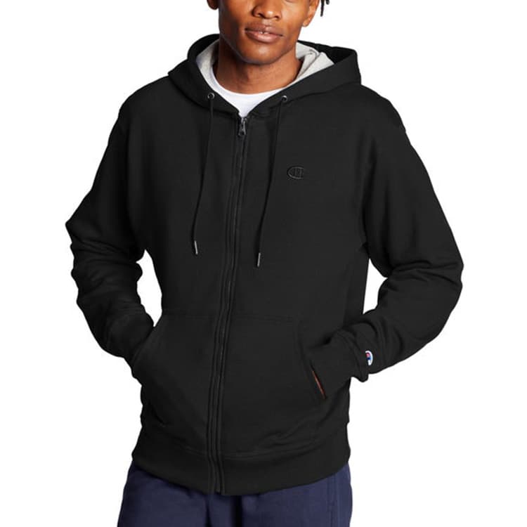 Толстовка Champion, версия для США, унисекс, черная