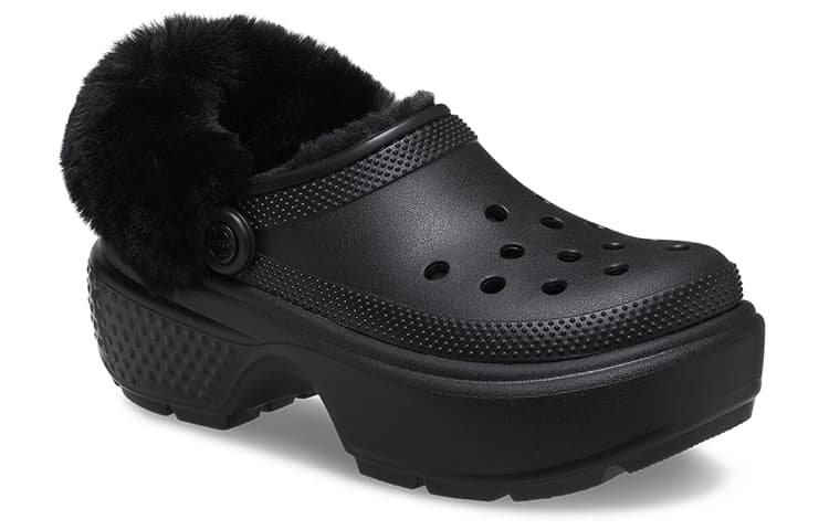 Сабо Crocs Stomp Lined, черные, женские