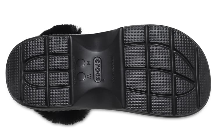 Сабо Crocs Stomp Lined, черные, женские