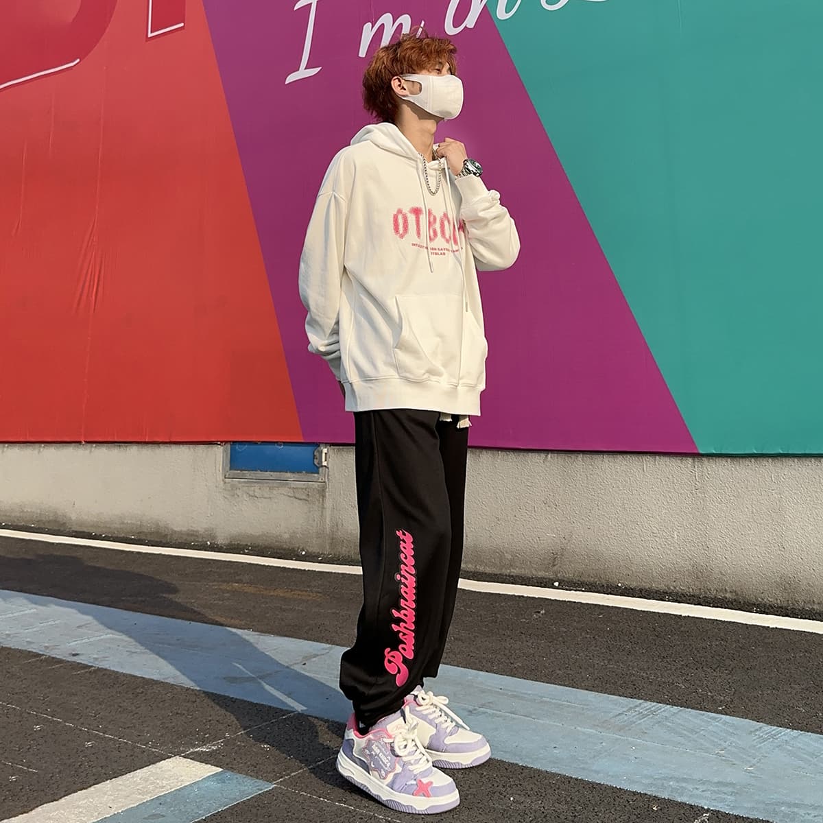 Вязаные спортивные штаны Poshbrain унисекс