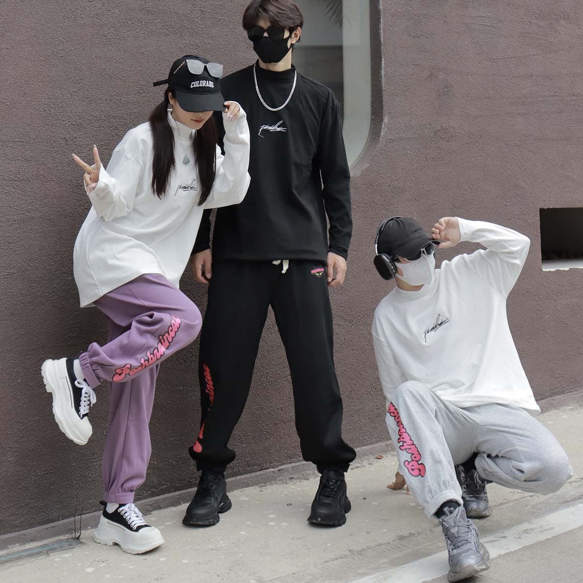 Вязаные спортивные штаны Poshbrain унисекс