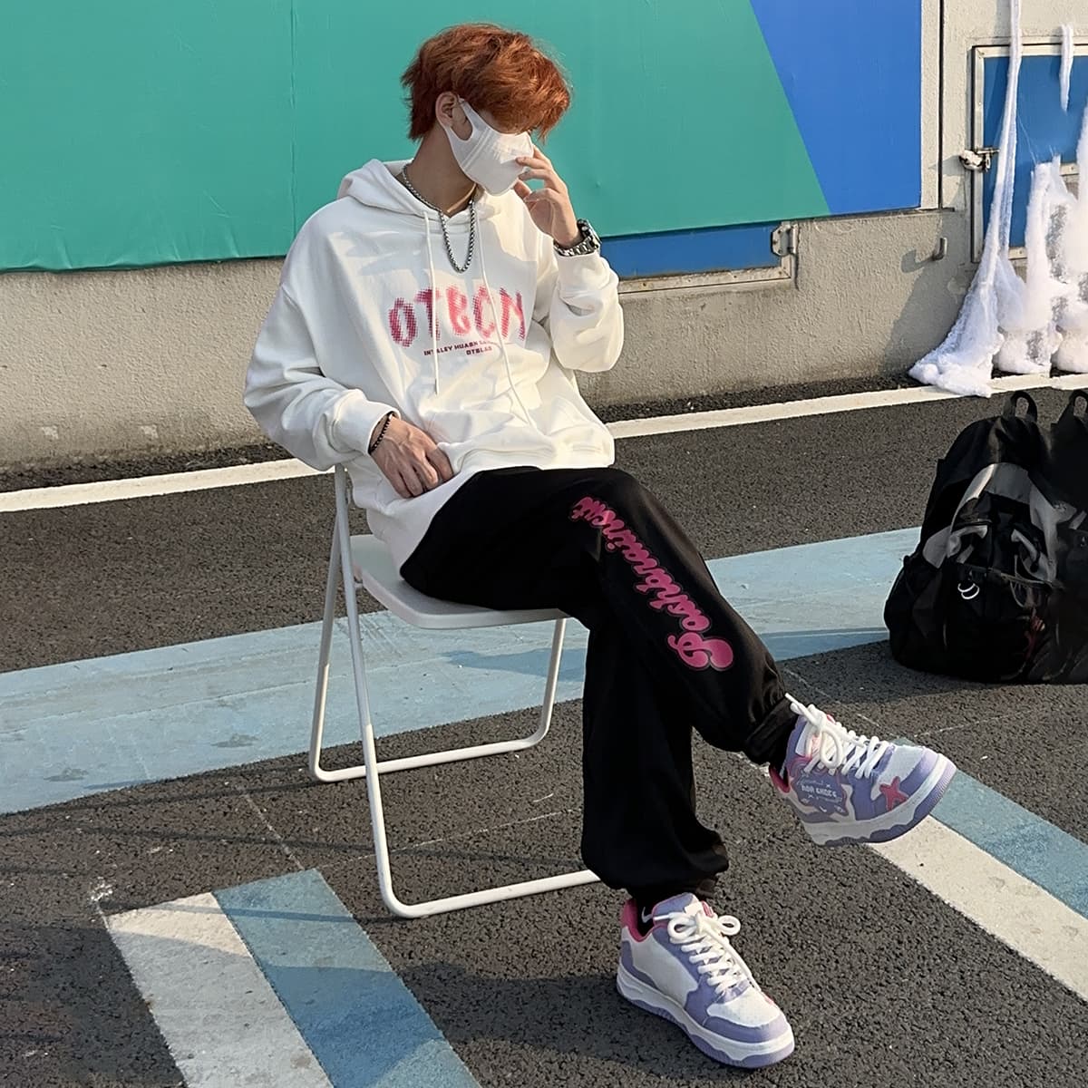 Вязаные спортивные штаны Poshbrain унисекс