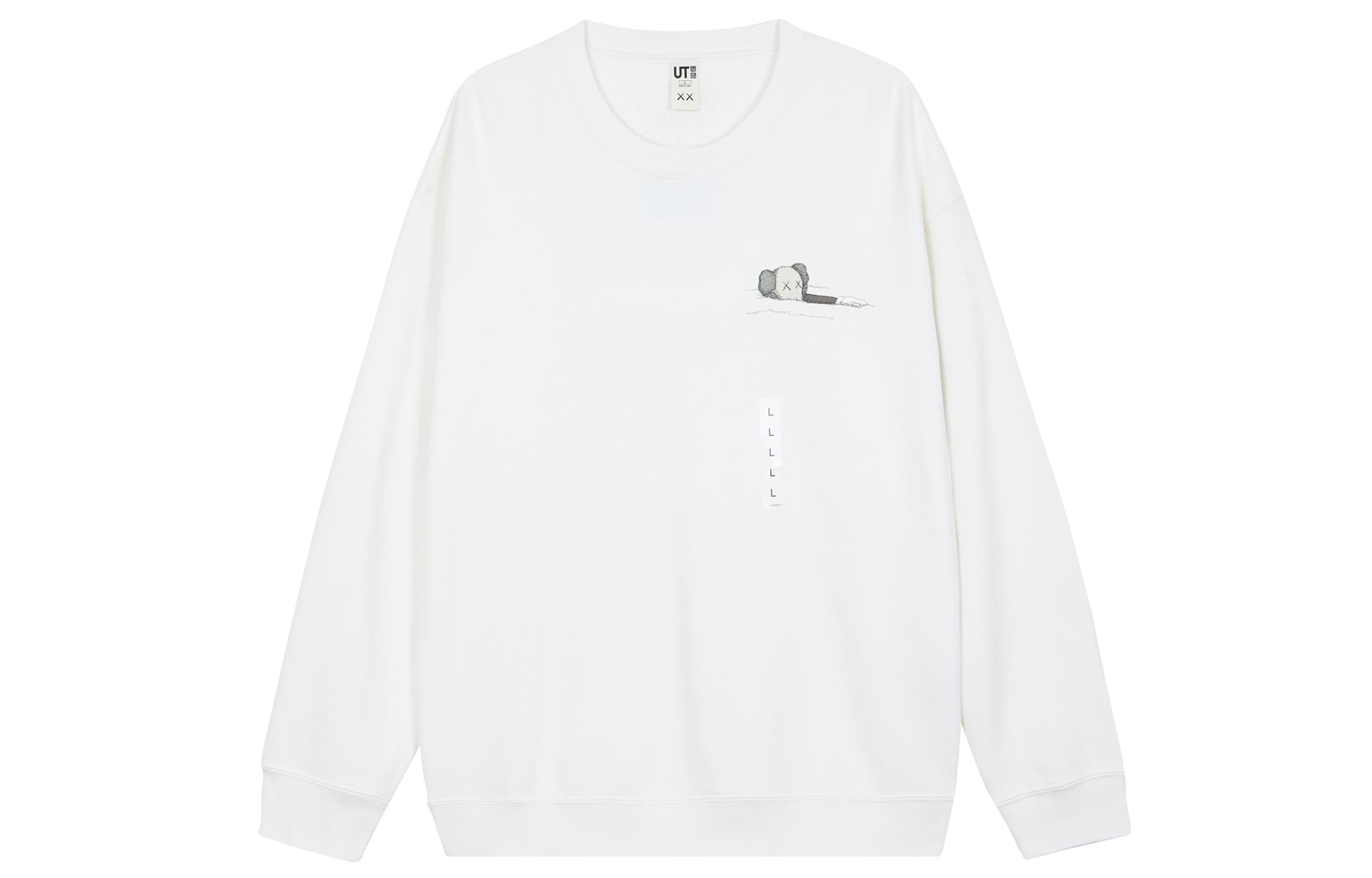 KAWS X UNIQLO Longsleeve Sweatshirt US Sizing