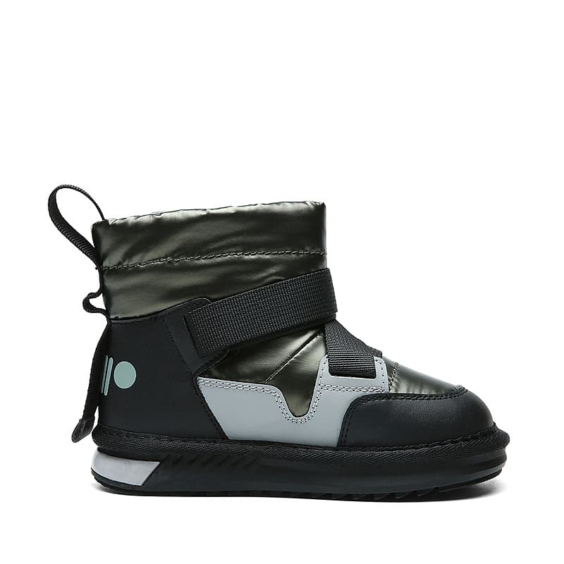 Детские зимние ботинки Jeep с низким голенищем Армейский зеленый Детский