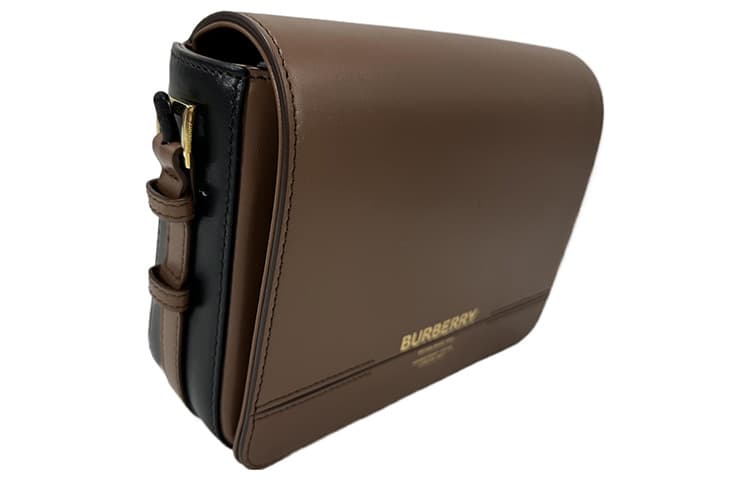Burberry Кожаная сумка через плечо Женская сумка через плечо Коричневая