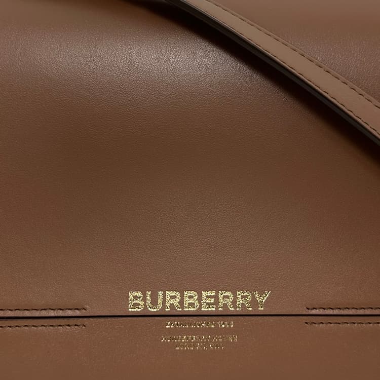 Burberry Кожаная сумка через плечо Женская сумка через плечо Коричневая