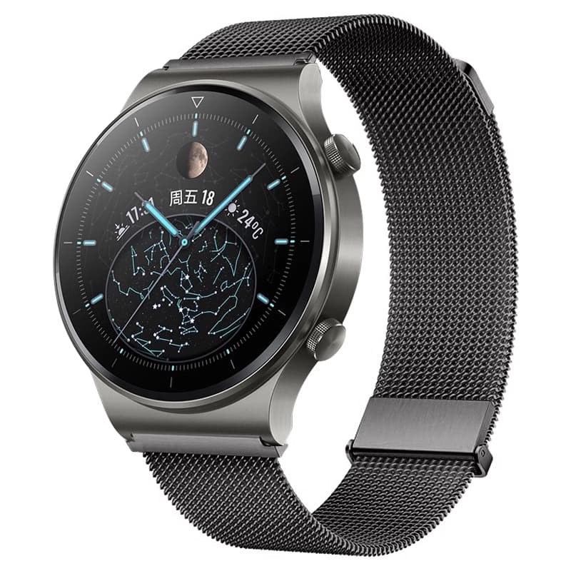 Ремешок Biaodaige, совместимый с Huawei, металл 20, 22 мм