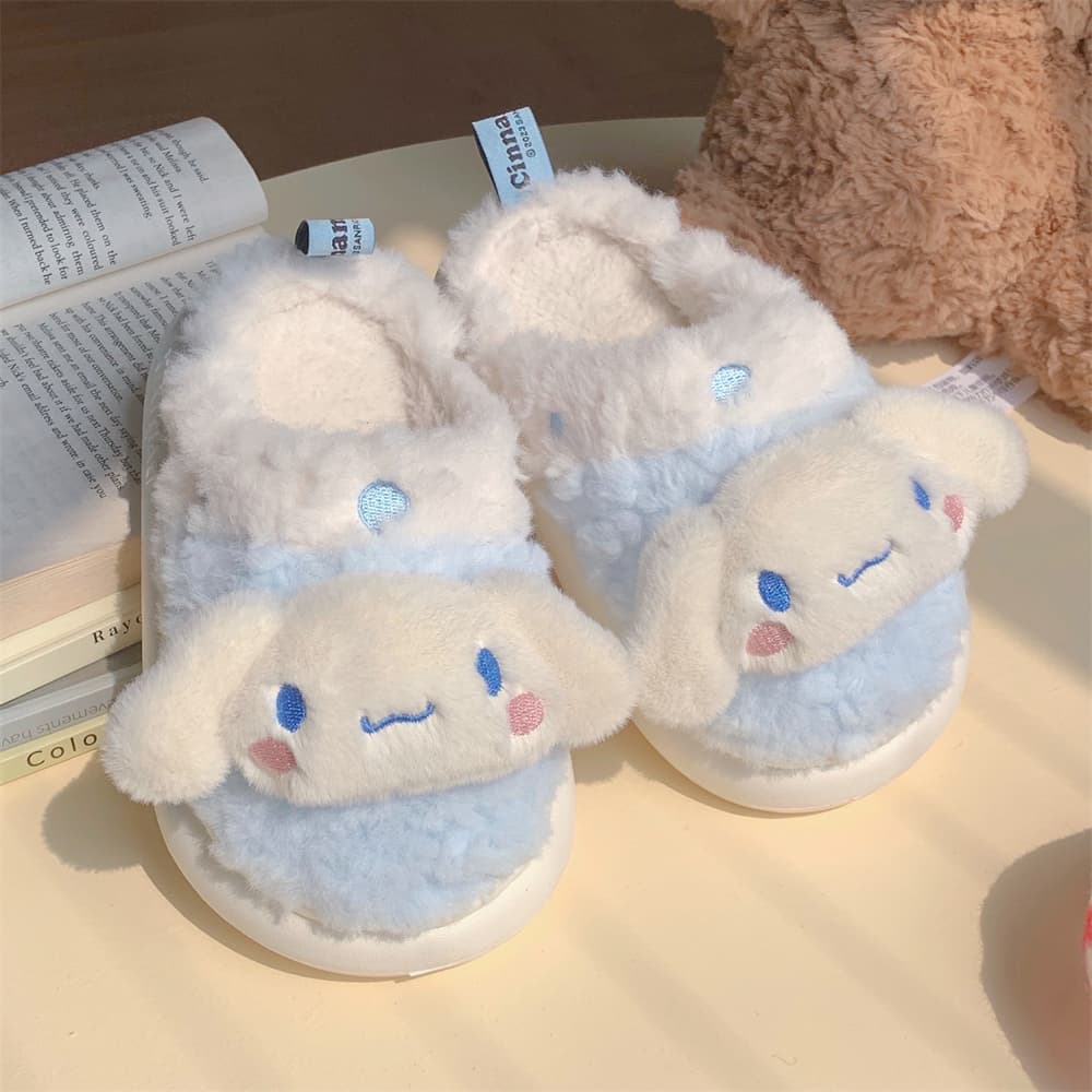 XIXITIAO Домашние тапочки Голубые