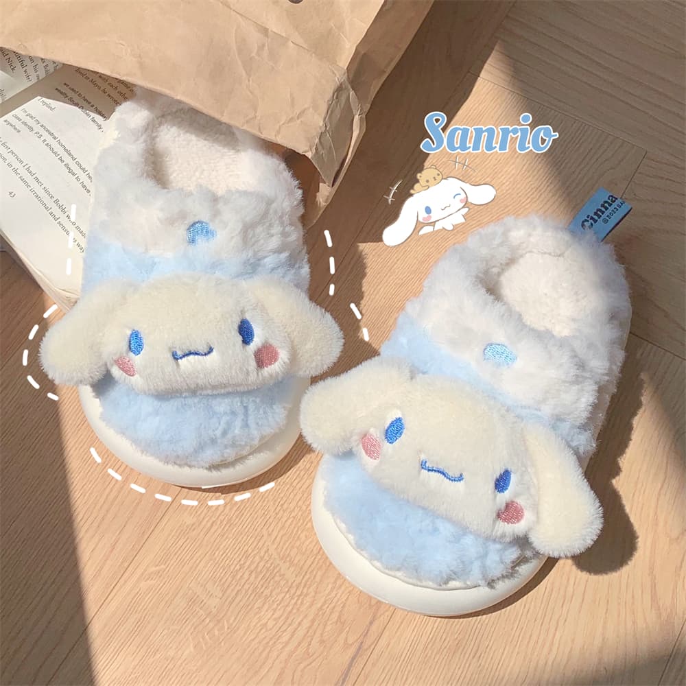 XIXITIAO Домашние тапочки Голубые