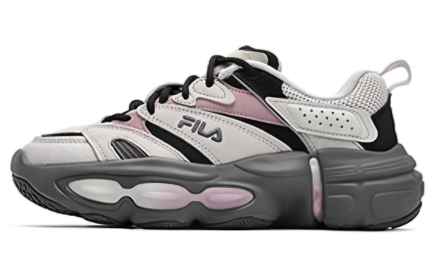 FILA Et Swingshot Sneakers 'Grey White Pink' Women's