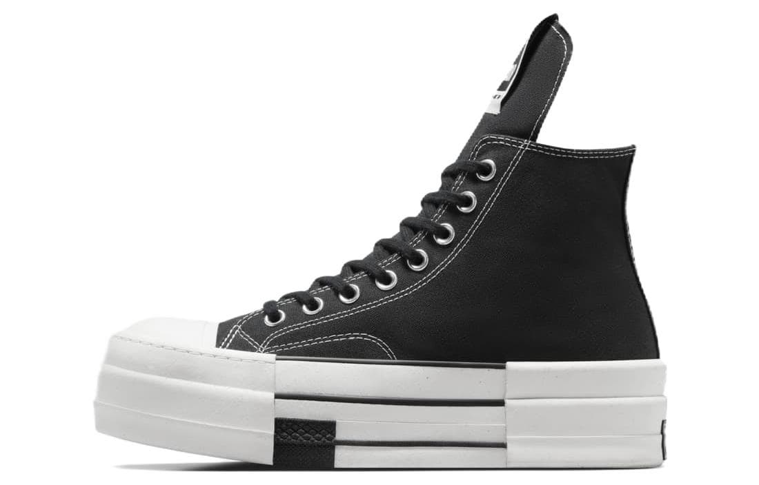 Converse Rick Owens X Drkshdw Dbl Drkstar Chuck 70 High 'Black'