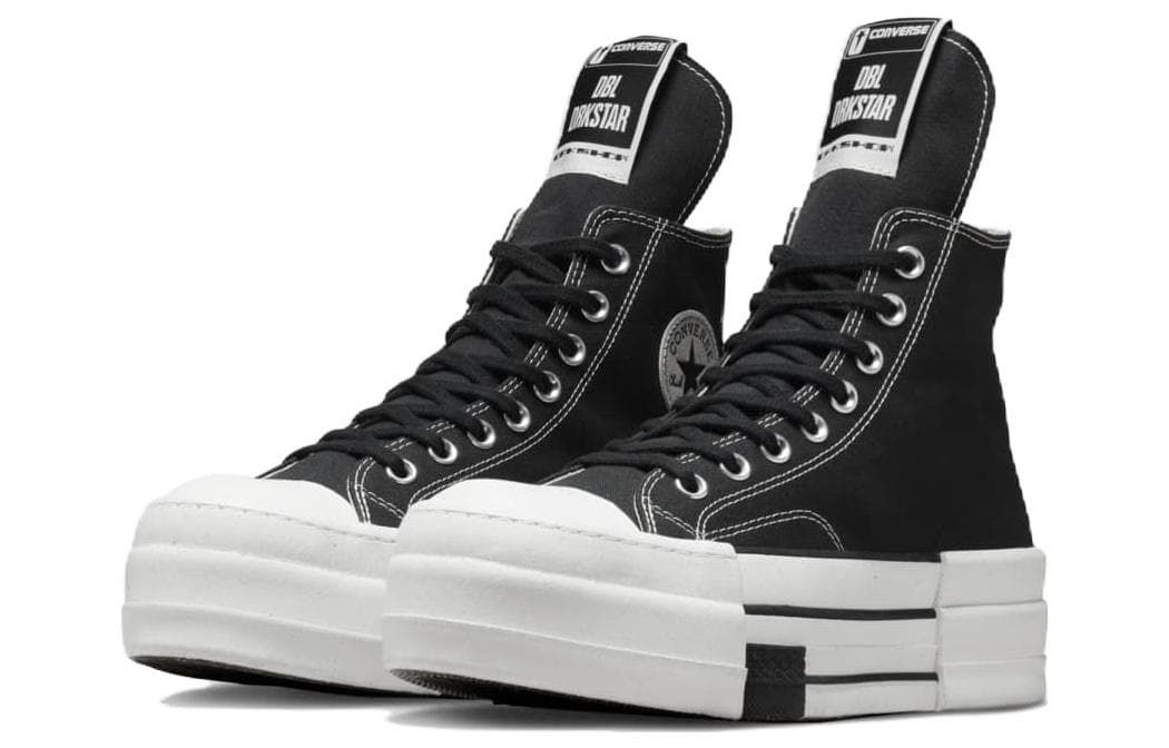 Кроссовки Converse Rick Owens X Drkshdw Dbl Drkstar Chuck 70 High, черные