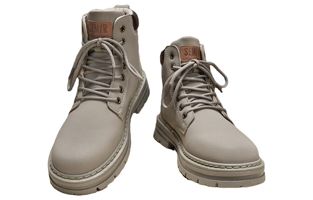 SEMIR Martin Ботинки мужские Желтый/абрикосовый/армейский зеленый/черный